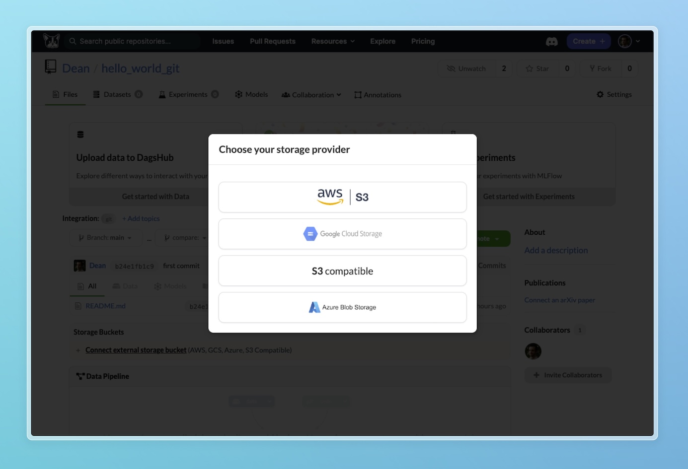 Connect External Storage